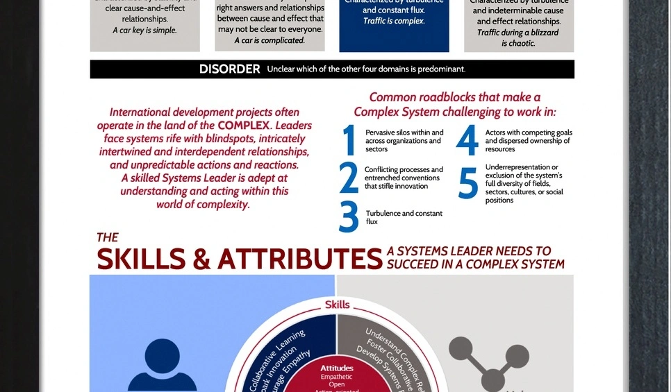 Complex systems leadership training